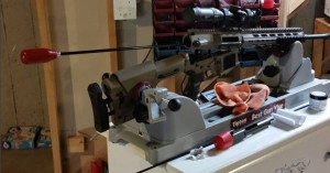 Tipton Best Gun Vise with Dewey Gun Cleaning Rods